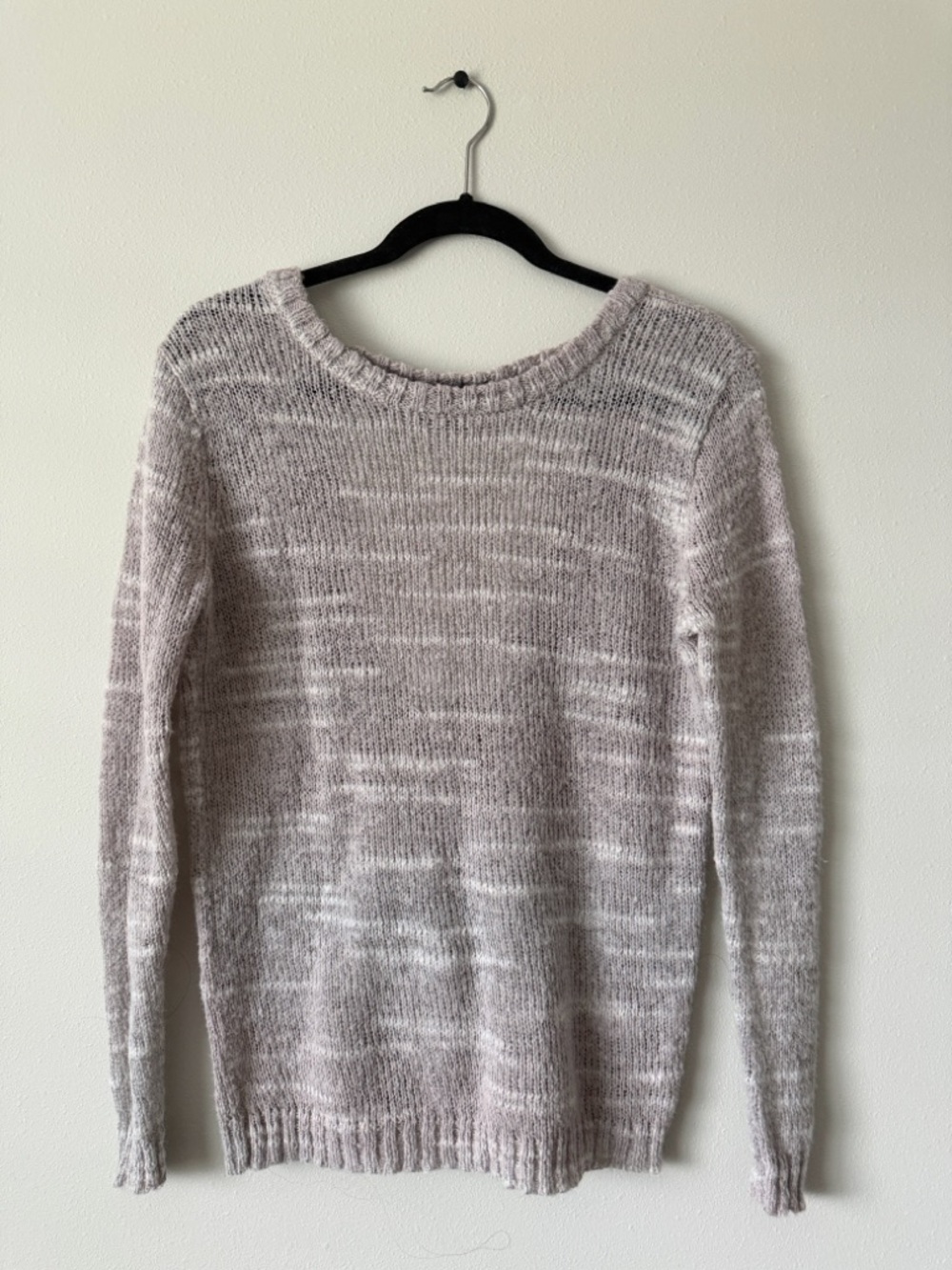 Rubbish Light Mauve Crewneck Sweater